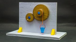 School Science Projects | Gear Working Model