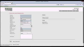 Creating a new workorder