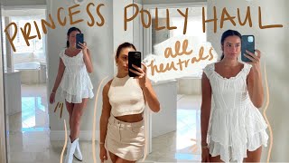 SUMMER PRINCESS POLLY HAUL - all neutrals for my neutral girlies out there ✨