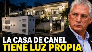 Filtran la planta eléctrica de la casa de Díaz-Canel y el lujo que viven los dirigentes cubanos