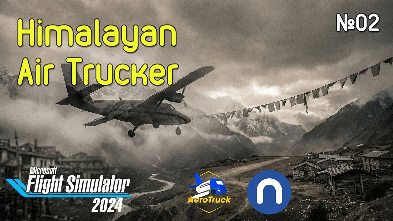 Гімалайський авіа-далекобійник: Виживання в горах Непалу | MSFS 2024