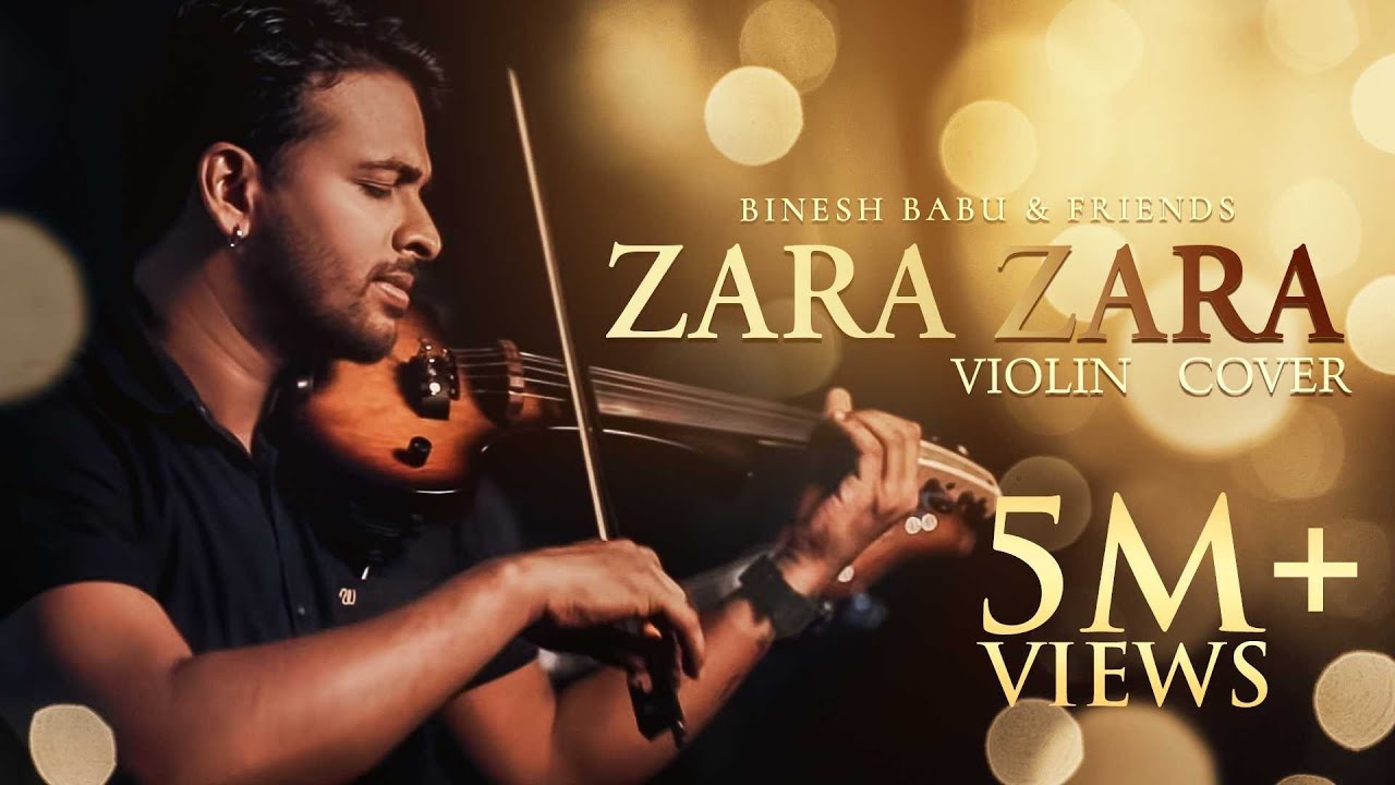 Zara Zara Behekta Hai  RHTDM  Violin Cover  Binesh Babu  Friends