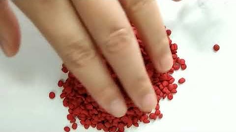 red color masterbatch for plastic film and injection product