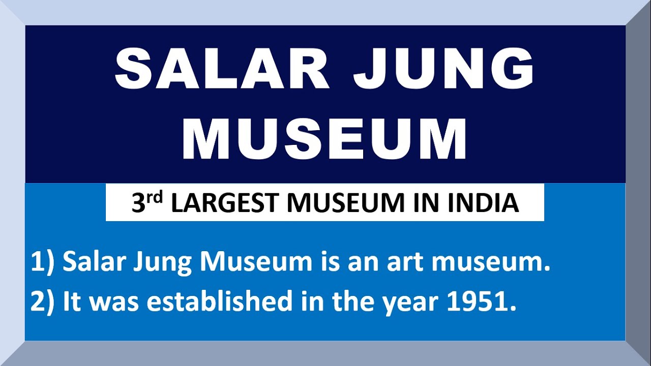 short essay on salar jung museum in english