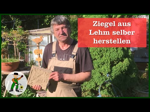 Video: Wie mache ich Lehmziegel?