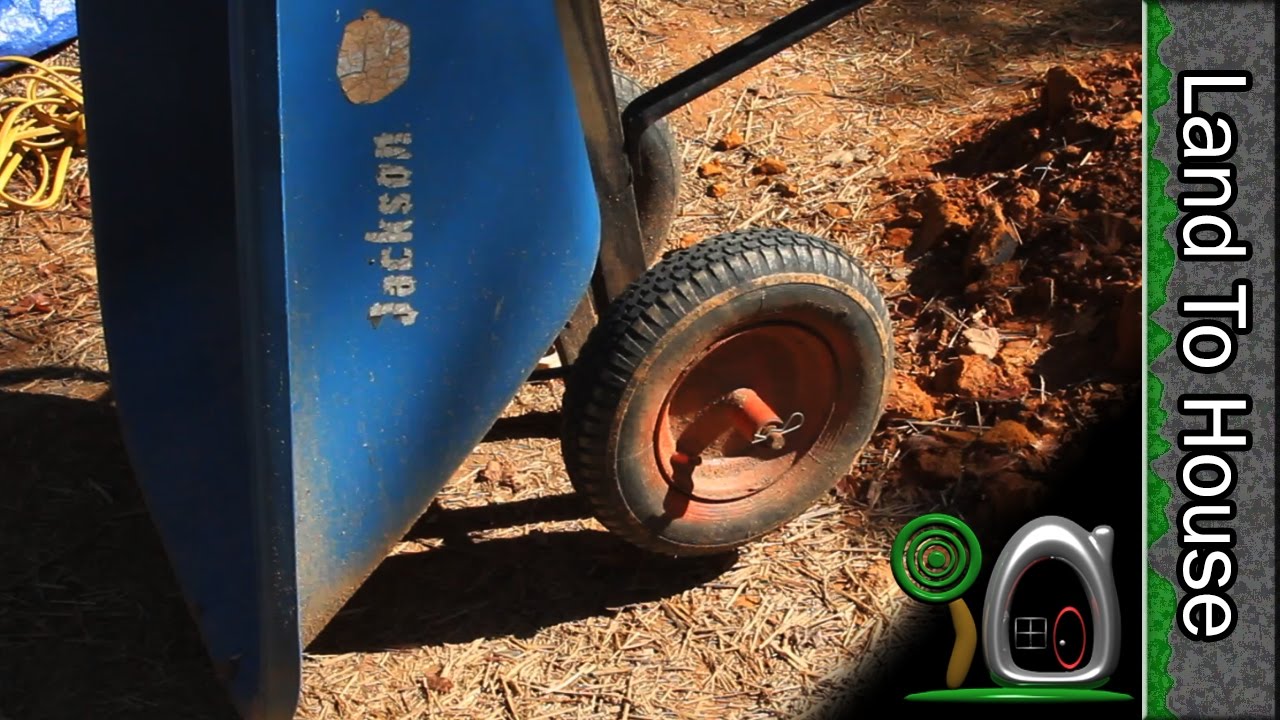 Fix A Flat Wheelbarrow Tire Youtube