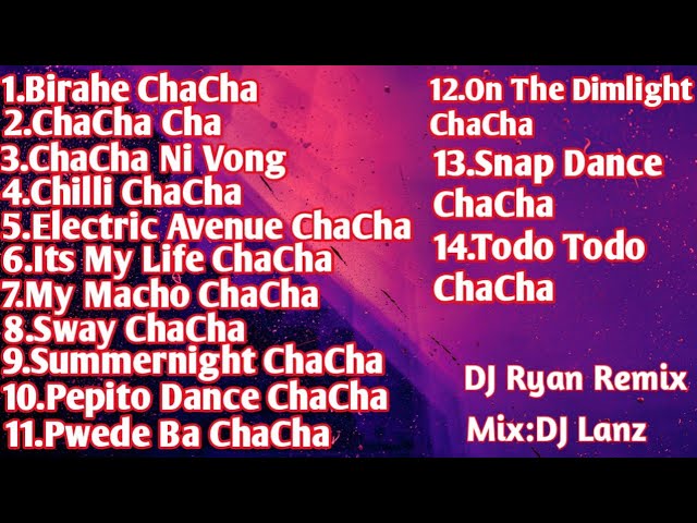 Hala Birahe - Nonstop ChaCha Remix 2024 DjRyan Remix Ft Djlanz class=