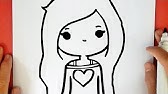 Comment Dessiner Une Fille Tumblr Poupée Youtube