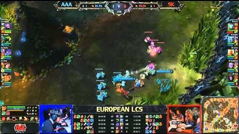 Against All Authority vs SK Gaming - LCS 2013 EU Spring W10D2