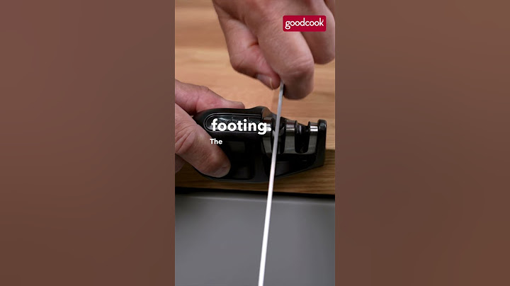 #GoodCookingTip - Knife Sharpener