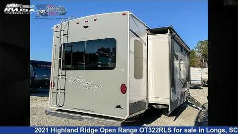 Unbelievable 2021 Highland Ridge Open Range Travel Trailer RV For Sale in Longs, SC | RVUSA.com