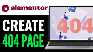 How To Create 404 Error Page In Elementor 2025 (SIMPLE GUIDE)