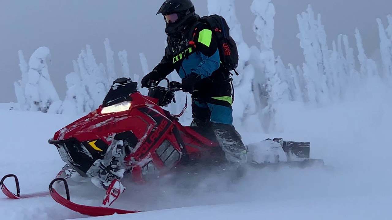 Sledding Frisby Ridge Revelstoke - January 2020