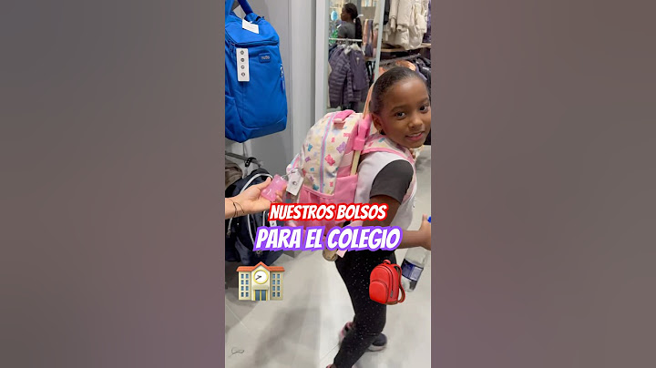 Acompáñannos a escoger los bolsos para el cole 🎒🏫 #viralshorts #escuela #regresoaclases
