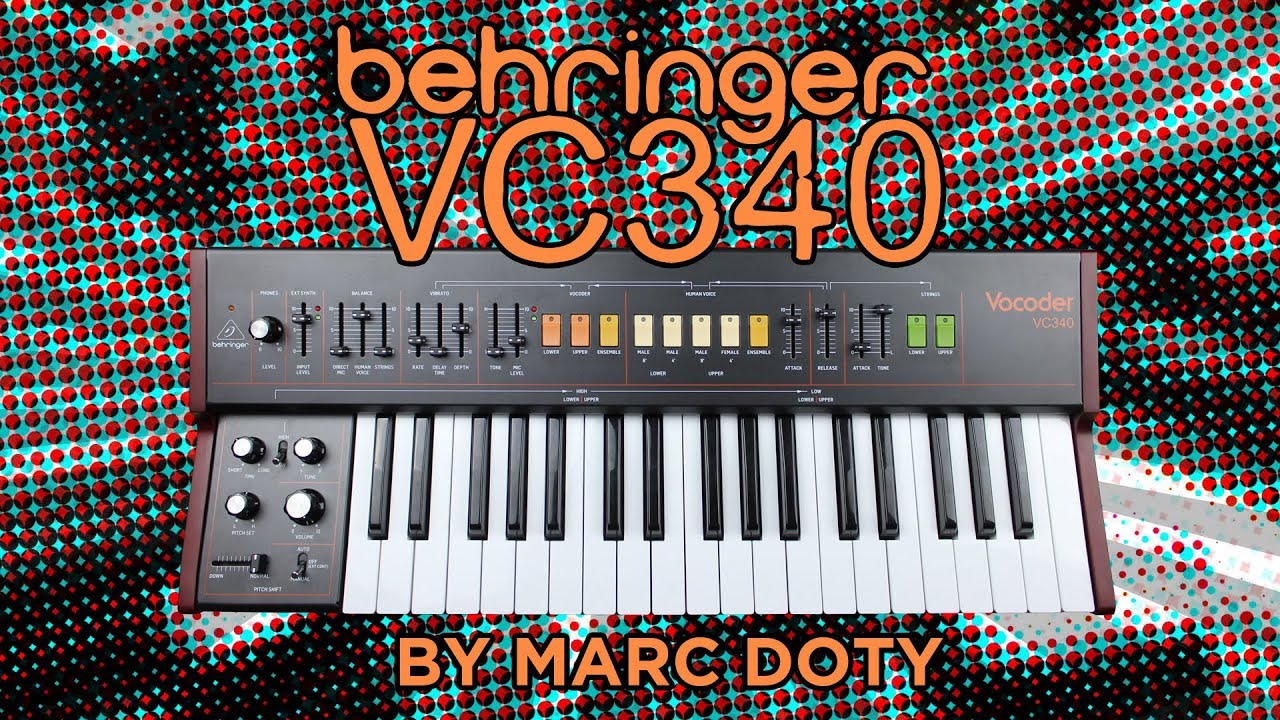 07-The Behringer VC340 Vocoder-Part 7-Left Hand Controller