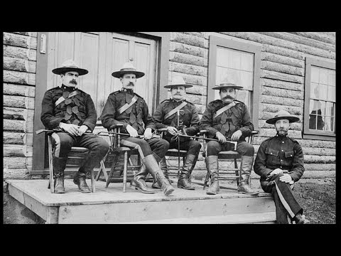 Historic NWMP (RCMP) Barracks At Fort Macleod, Alberta