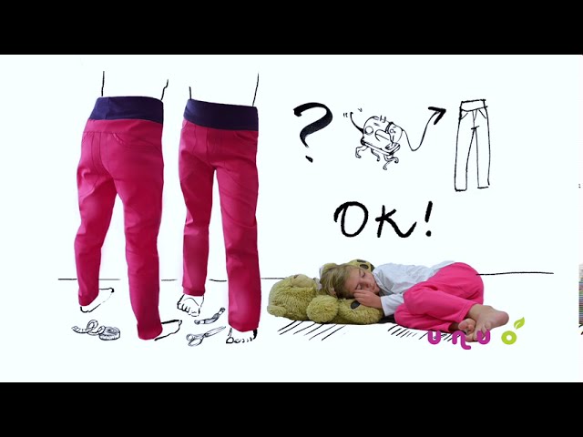Sewing tutorial: How to sew children's trousers - YouTube