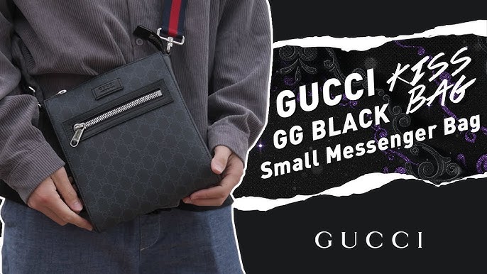 Gucci Messenger GG Supreme Small Black/Grey