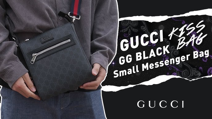 Richie's Reviews: Gucci GG Supreme Black Small Messenger Bag 