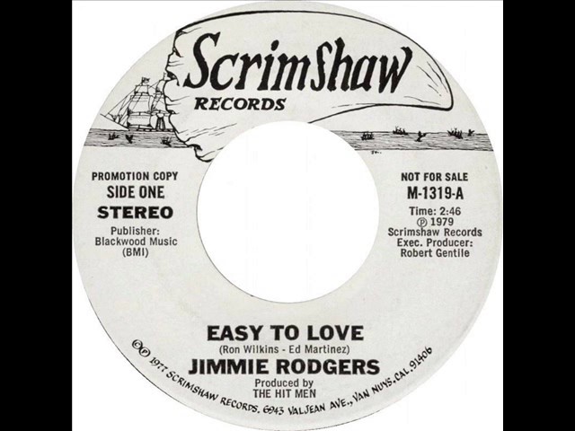 JIMMIE RODGERS - EASY TO LOVE