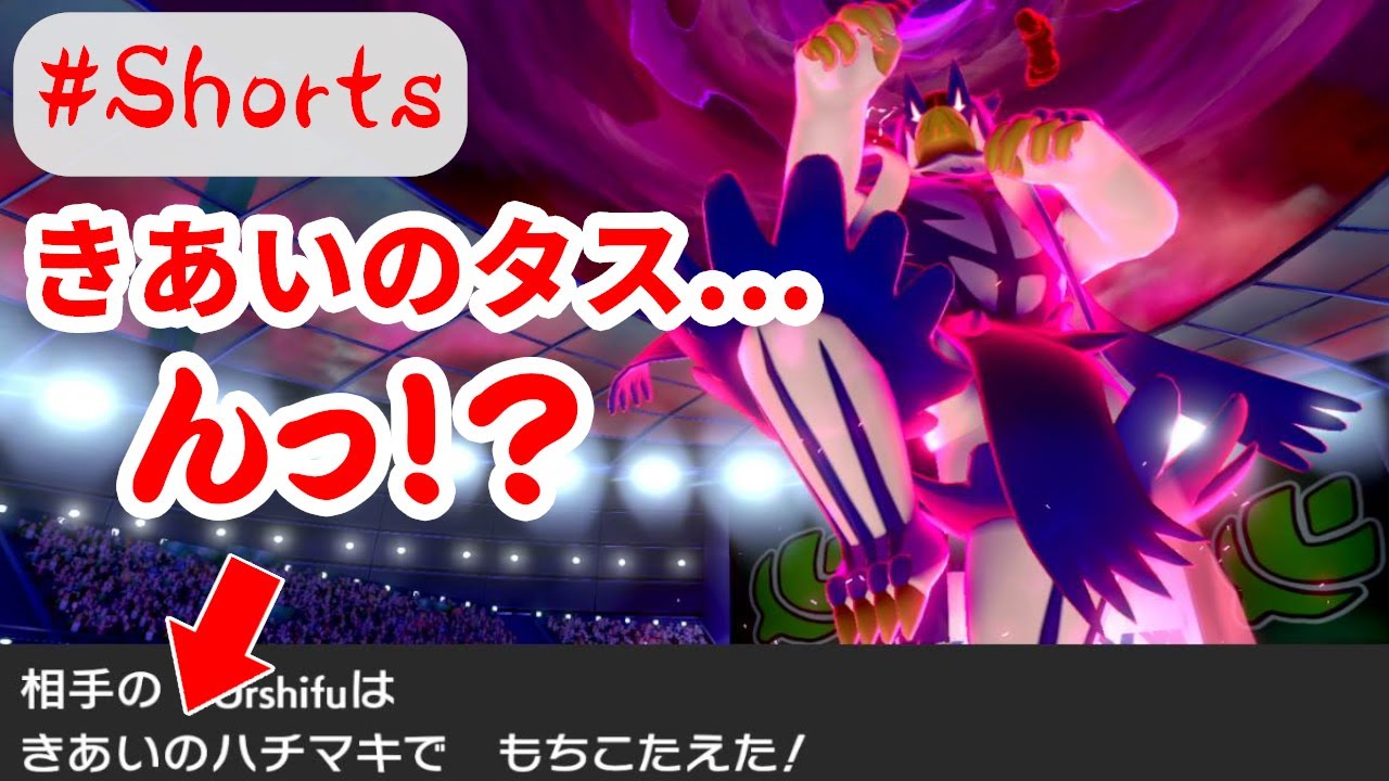 ポケモン剣盾 00時間やって初めて発動された持ち物 Shorts Youtube