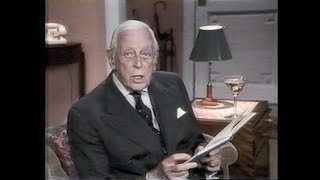 Alistair Cooke intro/outro "Jeeves and Wooster" S1 E5
