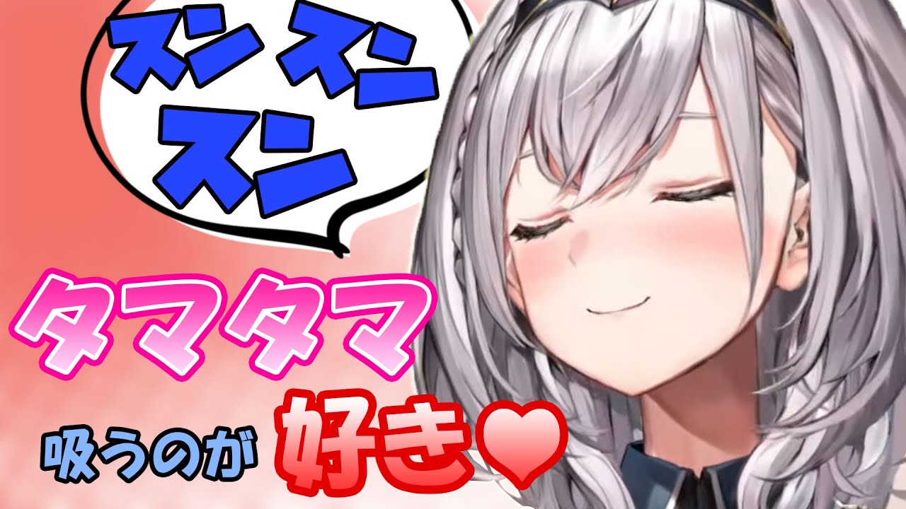 タマタマをスンスンすることに幸せを感じてしまう団長【白銀ノエル/ホロライブ切り抜き】