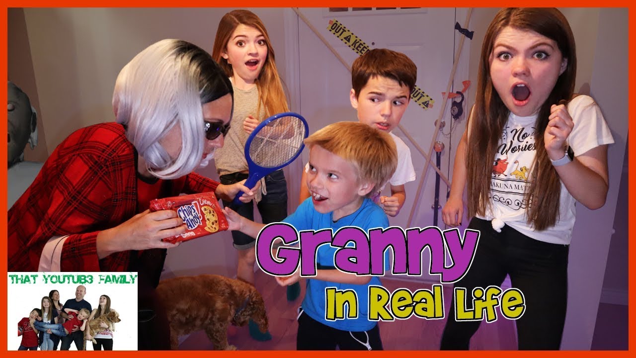 Granny Game In Real Life  That YouTub3 Family