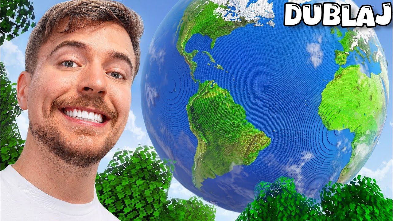 MINECRAFT DUNYOSIDAGI ENG KATTA QURULISH UZBEK TILIDA DUBLAJ 