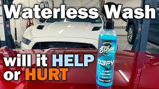 Ethos DEFY  Waterless wash as a topper, visual appeal, durability and slickness tested!