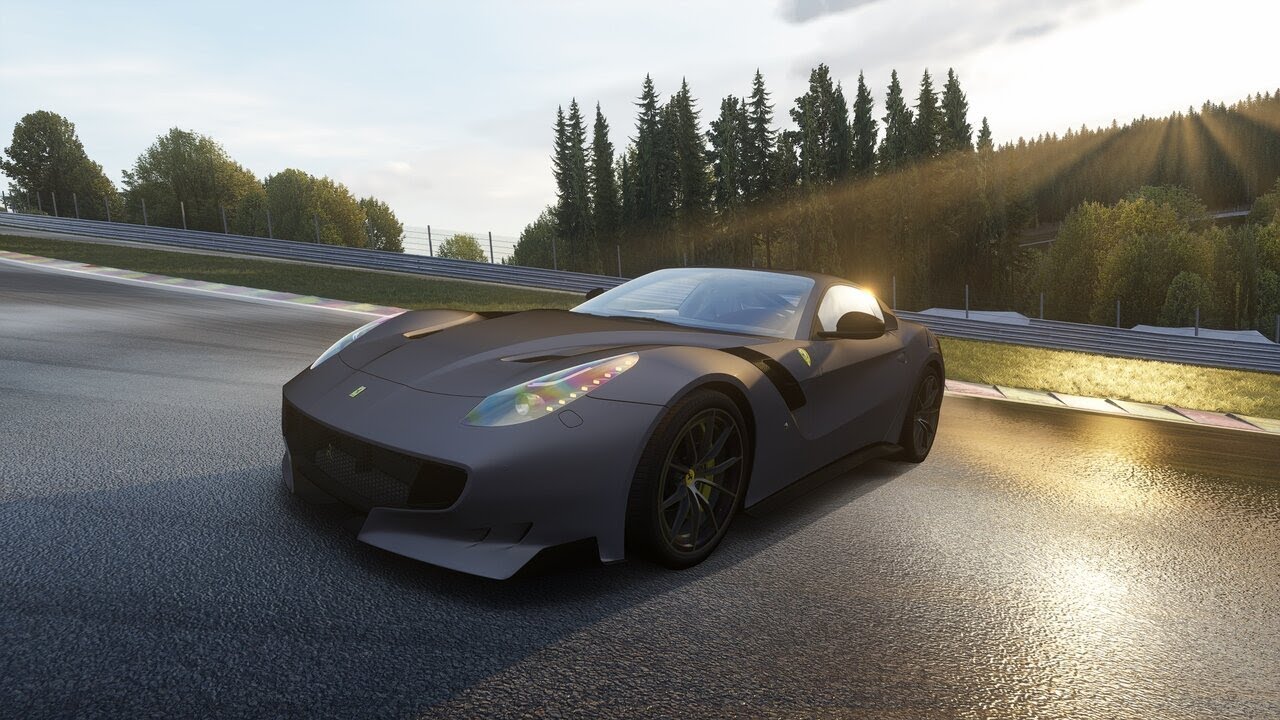 Ferrari F Tdf By Mnba K Cinematic Assetto Corsa Youtube