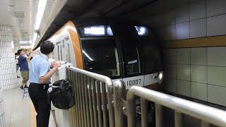 東京メトロ　10000系　臨時列車　豊洲駅発車