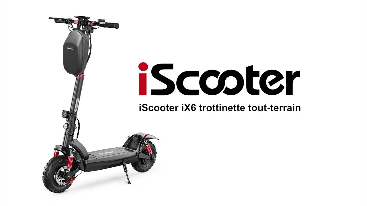 2023 iScooter iX6 1000W Trottinette électrique Tout Terrain