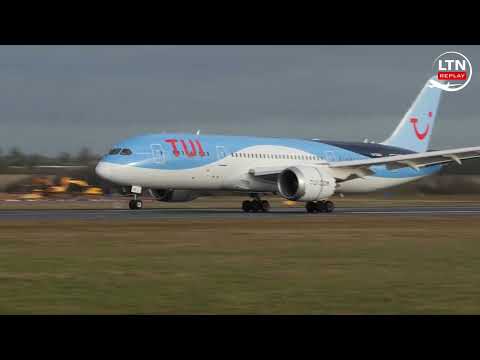 Dreamy! TUI Boeing 787-8 arrival at Luton Airport