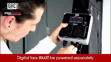 GHC Multifan controller - Quick setup guide - How to connect EC fans