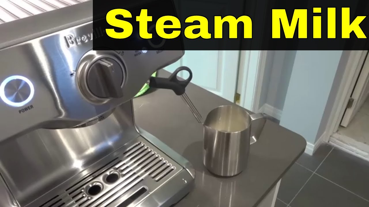 How To Steam Milk on a Coffee Machine - Two Chimps Coffee