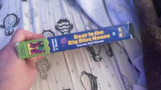 My 2001 To 2002 Bear In The Big Blue House Vhs Collection