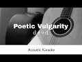 d4vd - Poetic Vulgarity (Acoustic Karaoke)