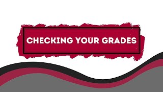 Checking Your Grades at CWU