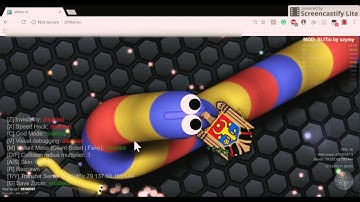 Slither.io Hacks(Tampermonkey)