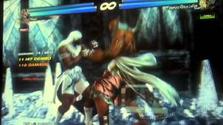 TTT2 Bruce/Lee Wall combos 1 & 2.