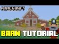 Minecraft Xbox One: How to Build a Barn! Minecraft Xbox One: How to Build a Barn!