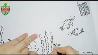تعليم رسم قاع البحر - Jr5