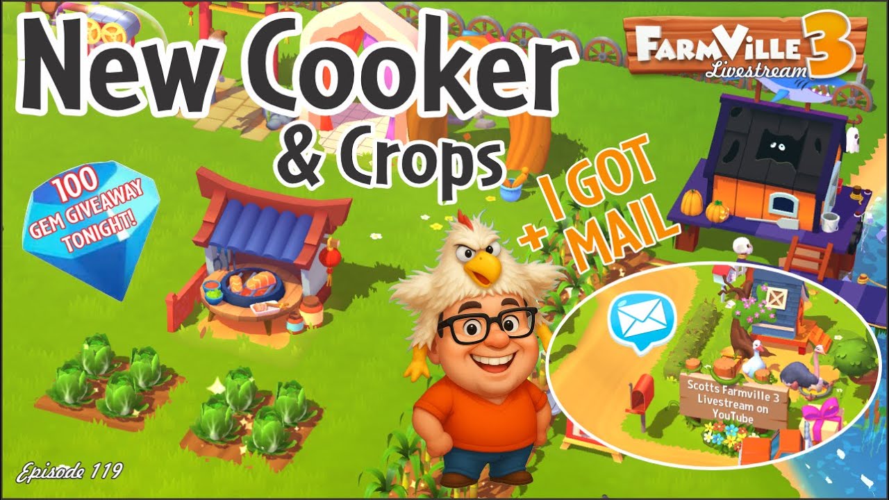 Farmville 3 New Items live on my farm. The Cabbage Crop and the Korean ...