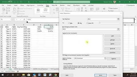 Excel Solver Add-In