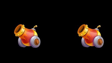 Cannon Booster. Spine animation for Casual  Mobile Game ( Gamcy LTD) #spineanimation