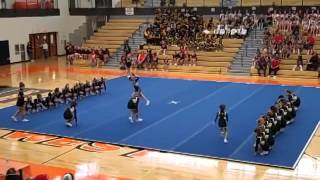 Lemont Hornets JV Cheerleaders 1st Place Cheer Performance 10 17 10 480p