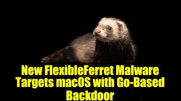 New FlexibleFerret Malware Targets macOS with Go-Based Backdoor