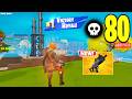 80 Eliminations *INSANE* Fortnite *Zero Build* Reload Gameplay WINS (NEW! Fortnite Chapter 7 PC)