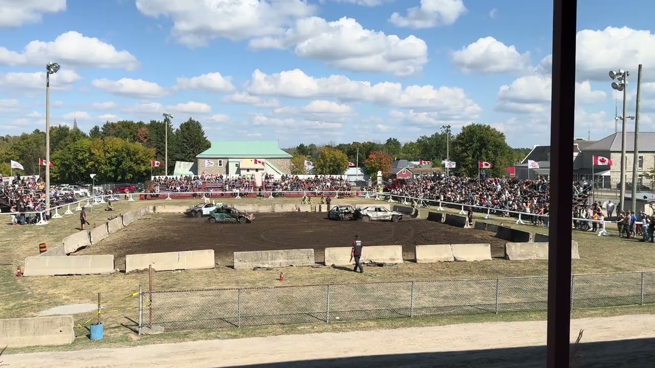 Spencerville fair demolition Derby midsize heat